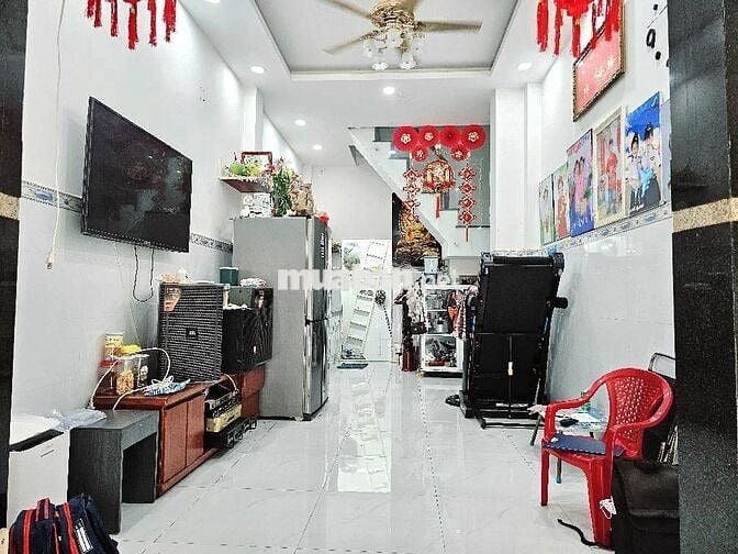 Bán nhà hẻm xe hơi đường Nơ Trang Long, Bình Thạnh, 23m2, 4 tầng BTCT