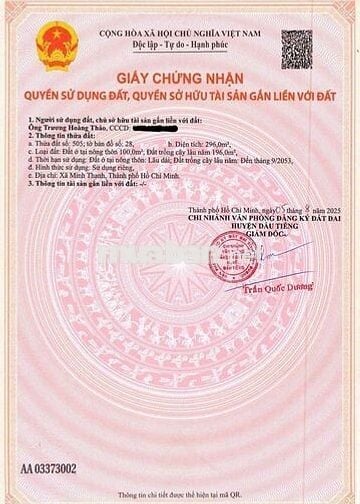 💥 BÁN ĐẤT GIÁ RẺ – MINH THẠNH, DẦU TIẾNG 💥