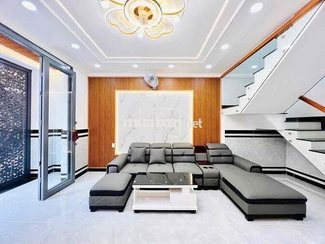 NHÀ 2 TẦNG HẺM THÔNG XE HƠI SIÊU ĐẸP SÁT MẶT TIỀN TÂN THỚI HIỆP 20