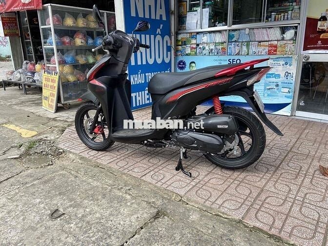 Vision fi màu đen nhám khó SMK xe đẹp máy êm zin