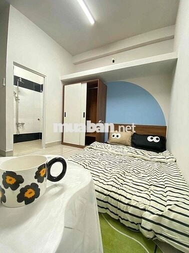 PHÒNG TRỌ STUDIO MỚI XÂY TẠI LÊ VĂN THỌ GẦN CV LÀNG HOA