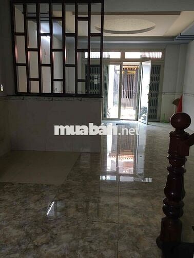 nhà trệt lầu 2 pn hẻm xe ba gác