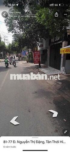 BÁN NHÀ ĐƯỜNG NGUYỄN THỊ ĐẶNG, Q.12 - DT 51m2 (4 x 12,8) - GIÁ 2TỶ750