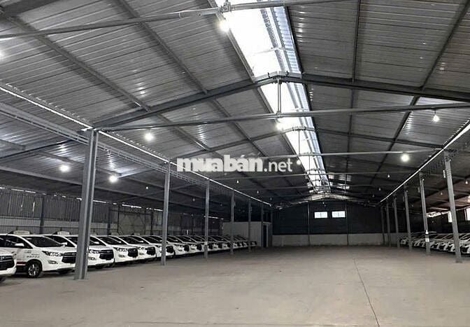 Thuê kho bãi Quận 7, DT 850m có tường xây kiên cố đẹp - chuẩn.