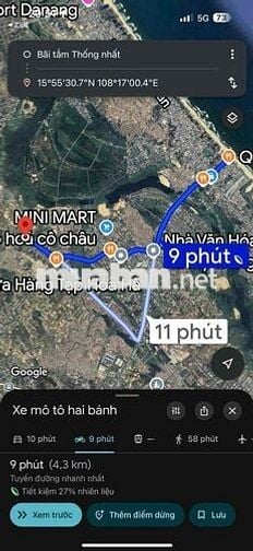 Lô Đất 6x20 mặt tiền đường Võ Như Hưng, Điện Bàn Đông
