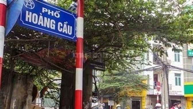 BÁN NHÀ 5 tầng khu phân lô Hoàng Cầu - Trần Quang Diệu, MB 48m2, MT 5m