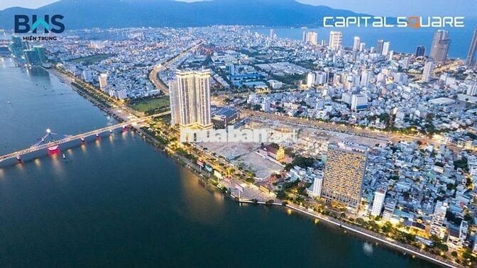Căn hộ tầng 20 view sông Hàn , căn góc 2 mặt tiền nội thất đầy đủ