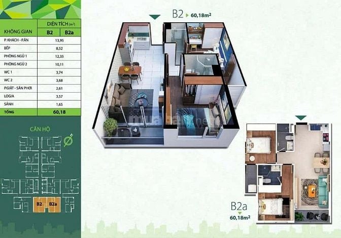 Cho thuê căn hộ Resgreen - Tân Phú