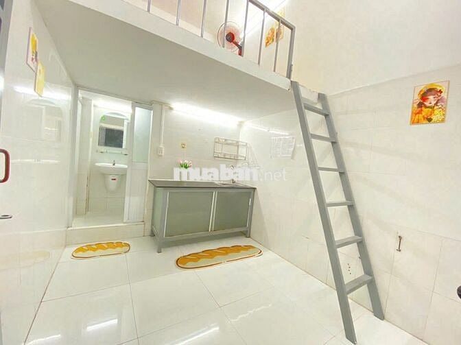 CĂN HỘ GÁC NGAY GẦN ĐH VĂN LANG DƯƠNG QUẢNG HÀM GÒ VẤP ĐẦY ĐỦ TIỆN ÍCH