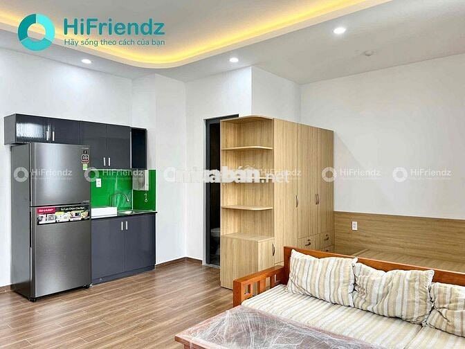 CĂN HỘ FULL NT RỘNG CÓ BANCOL NGAY ĐH VĂN LANG DƯƠNG QUẢNG HÀM
