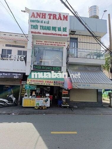 Nhà mặt tiền nguyễn văn quá, P. Đông hưng thuận