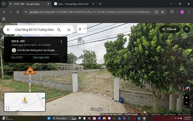 Chính chủ bán đất 1379m2 giá 13 tỷ Phạm Văn Cội, Củ Chi, to. Hồ chímin