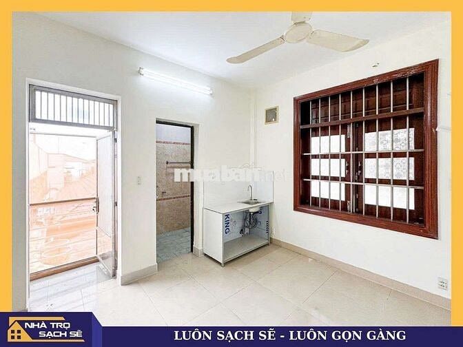 TRỌ MỚI PHÒNG RỘNG RÃI GẦN Mega Market Q12