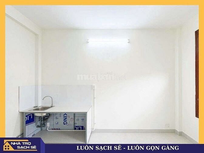 TRỌ MỚI PHÒNG RỘNG RÃI GẦN Mega Market Q12