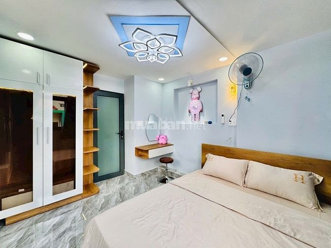 Nhà đẹp giá tốt Phan Đình Phùng p15 BT, 55,3m2 ngang 4 SHR, hẻm 7m 