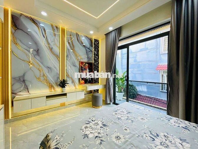 Bán căn nhà mới-3 lầu-4phòng ngủ-đường huỳnh văn nghệ-p15-tân bình