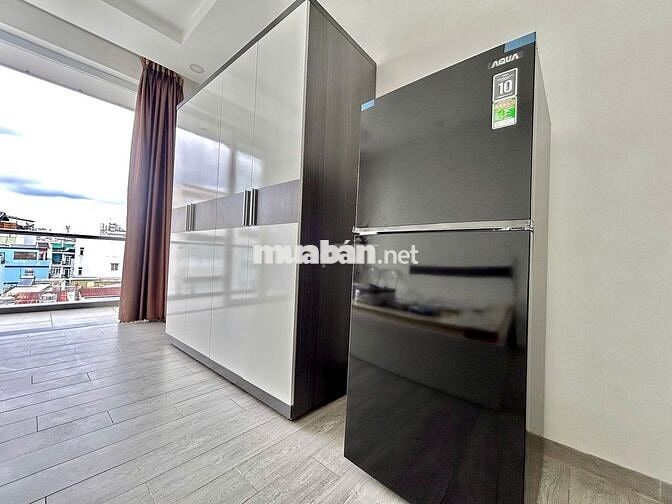 💁1PN TÁCH BẾP 47M2 BAN CÔNG LỚN THANG MÁY FULL NỘI THẤT NVS CÓ BỒN TẮM