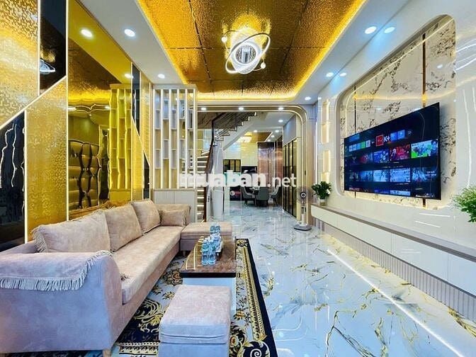 Bán căn nhà mới-3 lầu-4phòng ngủ-đường huỳnh văn nghệ-p15-tân bình