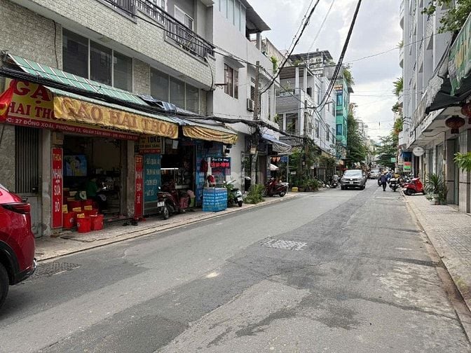 Bán nhà 4 tầng mặt tiền Đồng Xoài, P.13, Q.Tân Bình, ngay nhà ga T3