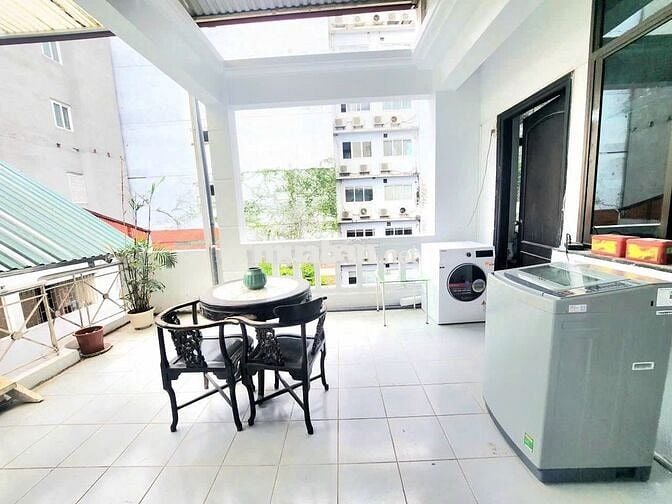Cho thuê căn hộ 2n1k Phố Thể Giao - Lê Đại Hành, full đồ, giá 9 triệu