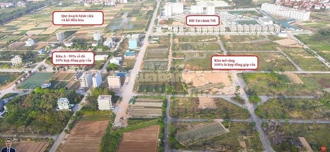 Chuyên mua bán đất liền kề biệt thự dự án Cienco 5 huyện Mê Linh sổ đỏ
