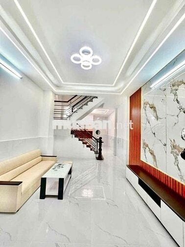 NHÀ MỚI 100%, HẺM XE HƠI, MÃ LÒ