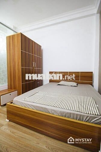 Cho thuê phòng sàn gỗ đủ nội thất Khu Trung Sơn gần Cầu Him Lam Quận 7
