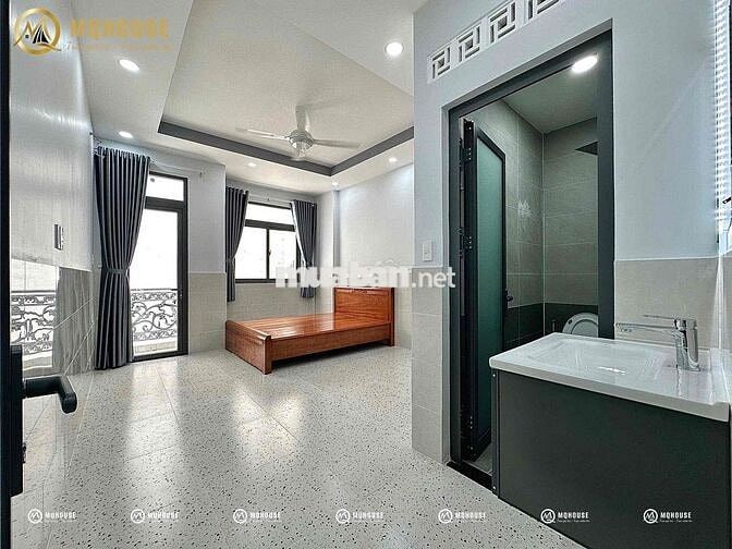 Studio ban công, phòng siêu rộng, mới full nội thất ngay Aeon, HUIT