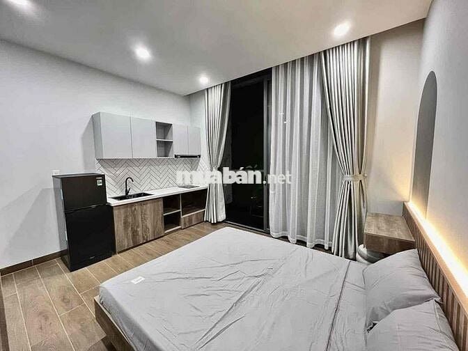 1PN - STUDIO TÁCH BẾP 2BANCON NGAY HIM LAM SÁT RMIT , TDTU