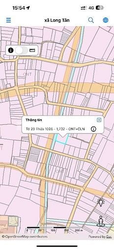 Sở hữu ngay lô đất gần 1800m2 ngang 41x40m có 100m thổ cư. Ngay tl52