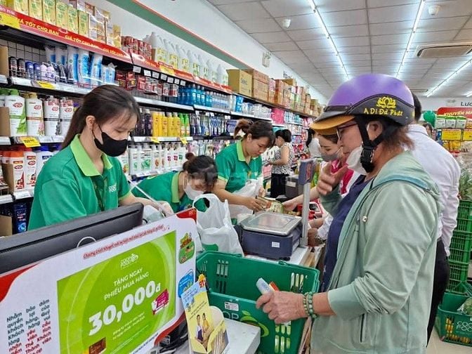 Tuyển gấp nhân sự trung tuổi tạp vụ hoặc phụ quầy hàng trong siêu thị