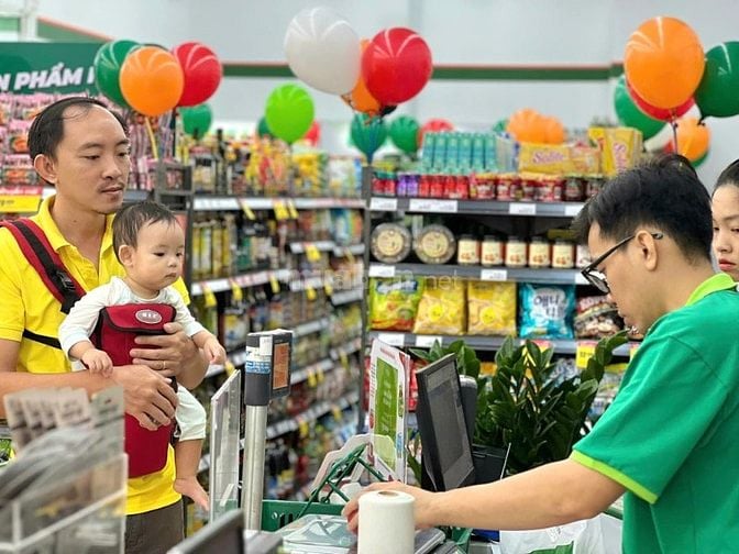 Tuyển gấp nhân sự trung tuổi tạp vụ hoặc phụ quầy hàng trong siêu thị
