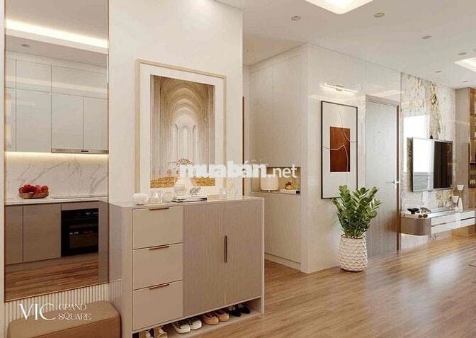 Căn hộ góc 117m2 3 PN có sân vườn riêng VIC Grand Square TP. Việt Trì