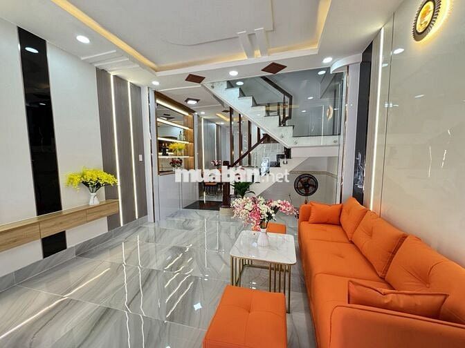 NHÀ ĐẸP Ở NGAY HẺM XE HƠI - 4X16M - P16 GÒ VẤP
