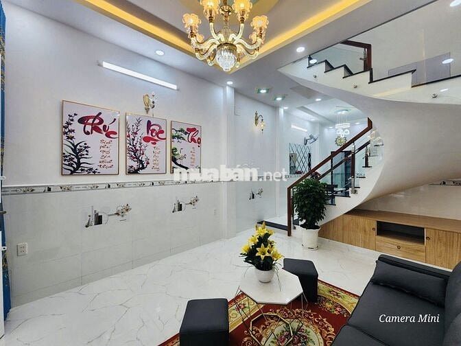 NHÀ ĐẸP Ở NGAY HẺM XE HƠI - 60M2 - P16 GÒ VẤP - KHU CAO TẦNG