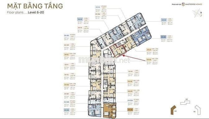 Độc quyền căn 2pn nội khu cực hiếm