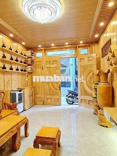 BÁN NHÀ ĐƯỜNG XE HƠI ĐẬU CỬA P16 - GÒ VẤP - SỔ ĐẸP - ĐẦY ĐỦ NỘI THẤT