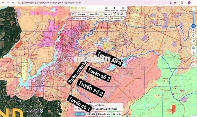 250tr ngang 10m đường Xuyên Tâm ngay KCN 4200ha