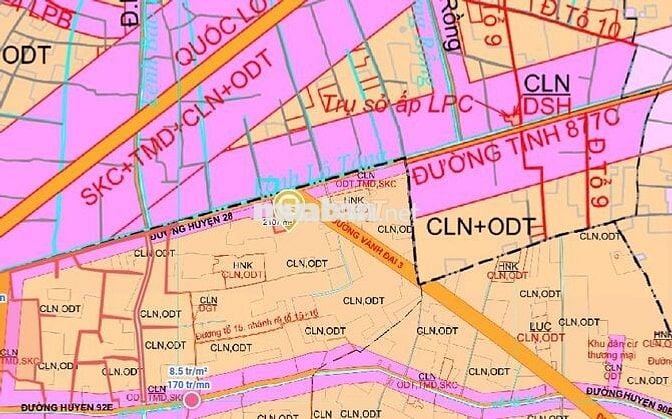 Đất gia đình cần bán 1600m2 CLN đường huyện 28, đạo thạnh. 2tr/m2