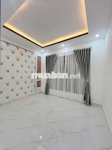 Nhà Mới 2 Tầng-4x10-DTSD 75m2-Sát Lê Văn Quới
