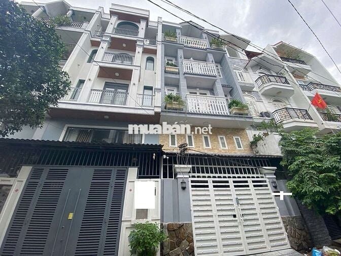 CHDV Trệt lửng 3 lầu HXH ( DCT 40tr/1 tháng )