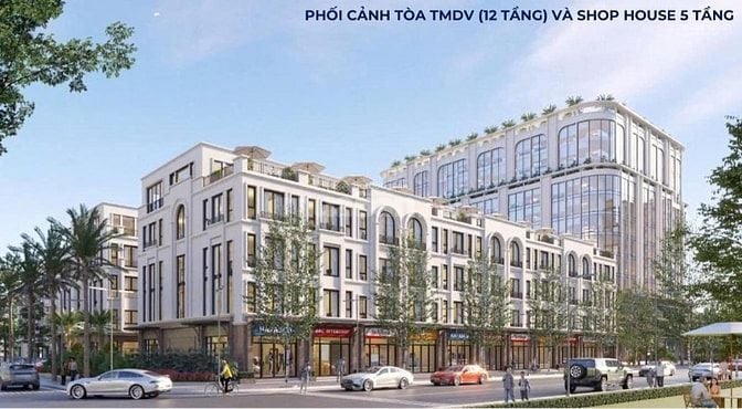 BÁN SHOPHOUSE DỰ ÁN 38 HỒ ĐẮC DI, TP HUẾ CƠ HỘI ĐẦU TƯ SINH LỜI CAO