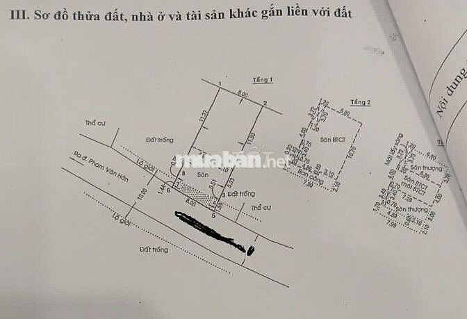 Nhà 3 tầng, 4PN, 5TLĐường XTT Hóc Môn (Bà Điểm, thành phố Hồ Chí Minh)