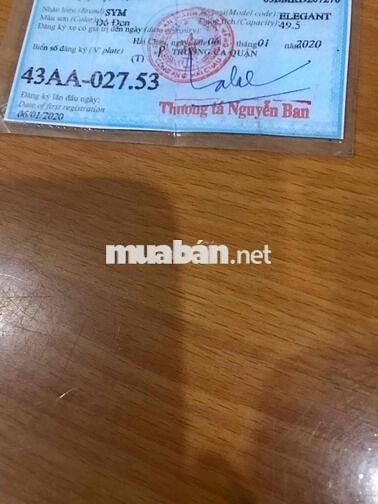 Wave 50 cc 2020 Elegant nguyên zin 43 Đà Nẵng