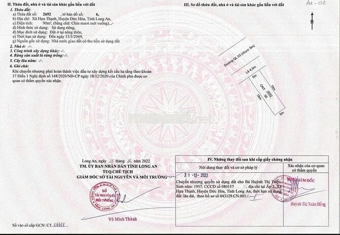 Bán Gấp Nhà Lầu 4 Tầng xã Đức Hoà - Tây Ninh mới (Hựu Thạnh - LA cũ).