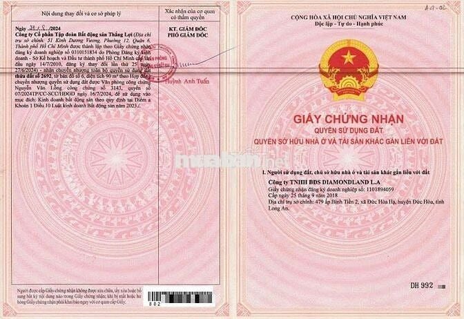 Bán Gấp Nhà Lầu 4 Tầng xã Đức Hoà - Tây Ninh mới (Hựu Thạnh - LA cũ).