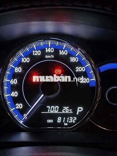Toyota Vios 2018 1.5E CVT - 80000 km