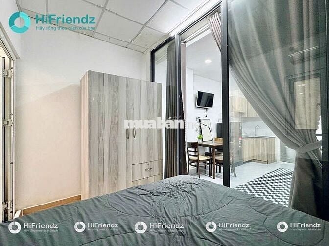 Chính chủ cho thuê Studio 1PN tách bếp phòng,1 khách Full nội thất mới