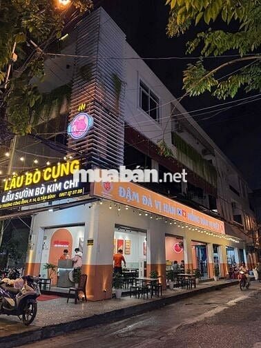 Sang nhượng mặt bằng 2 mặt tiền, đông dân cư