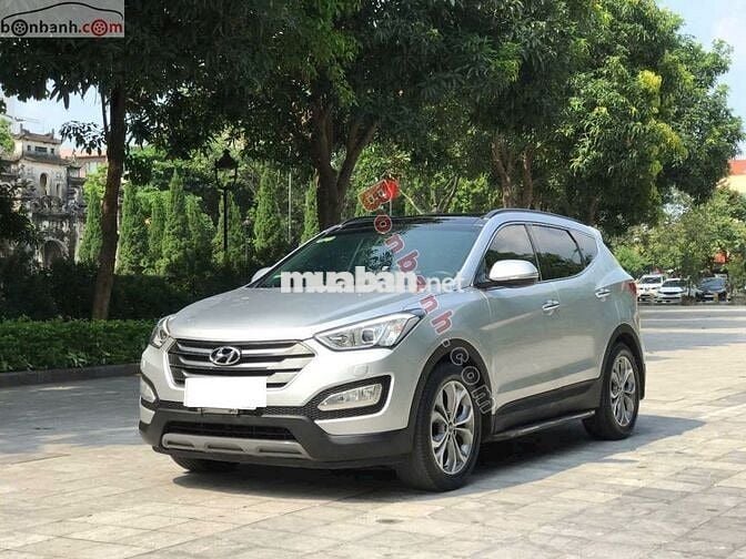 Xe Hyundai SantaFe 2.2L 4WD 2015 - 560 Triệu